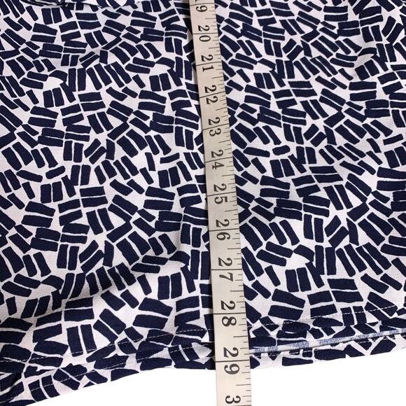 Chico's Top NWT Women's Size 4 (2X) Confetti Flutter Sleeve Midnight Split Neck - Picture 7 of 7
